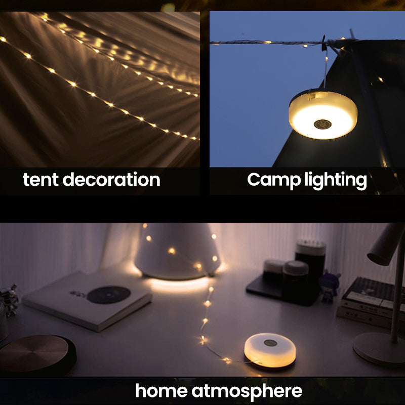 Outdoor Waterproof Portable Stowable String Light