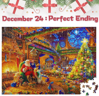 🎅🎄Advent Calendar Christmas Jigsaw Puzzles